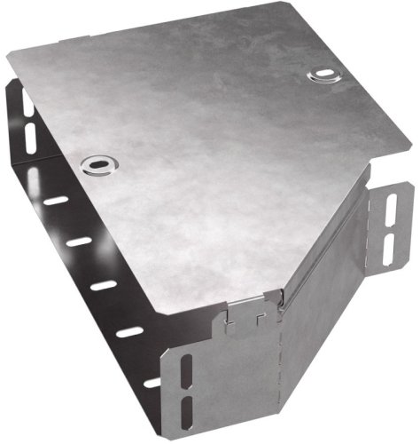 Переходник левый для лотка с крышкой Промрукав Стандарт 300х200х80 фото Переходник левый для лотка с крышкой Промрукав Стандарт 300х200х80 картинка